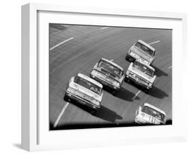 Daytona 500 in Progress-Michael Rougier-Framed Photographic Print