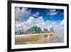 Daytona Beach, Florida, USA Beachfront Skyline.-SeanPavonePhoto-Framed Photographic Print