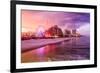 Daytona Beach, Florida, USA Beachfront Skyline.-SeanPavonePhoto-Framed Photographic Print