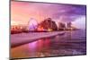 Daytona Beach, Florida, USA Beachfront Skyline.-SeanPavonePhoto-Mounted Photographic Print