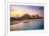 Daytona Beach, Florida, USA Beachfront Skyline.-SeanPavonePhoto-Framed Photographic Print
