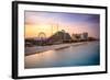 Daytona Beach, Florida, USA Beachfront Skyline.-SeanPavonePhoto-Framed Photographic Print