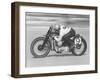 Daytona Beach Motorcycle Races-Joe Scherschel-Framed Photographic Print