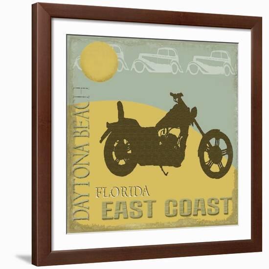 Daytona Beach-Karen Williams-Framed Giclee Print