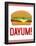 Dayum! Cheeseburger-null-Framed Poster