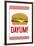 Dayum! Cheeseburger-null-Framed Art Print