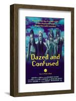 DAZED AND CONFUSED [1993], directed by RICHARD LINKLATER.-null-Framed Photographic Print