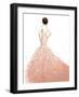 Dazzling Diva Dark Hair-Marco Fabiano-Framed Art Print