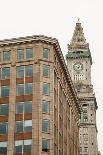 Modern Tower in Boston beyond Classic Buildings-dbvirago-Framed Photographic Print