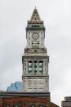 Stone Clock Tower in Boston-dbvirago-Photographic Print