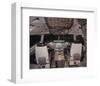 DC-10 jetliner flight Deck-null-Framed Art Print