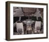 DC-10 jetliner flight Deck-null-Framed Art Print