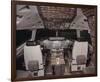 DC-10 jetliner flight Deck-null-Framed Art Print