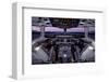 DC-10 McDonnell Douglas Cockpit-null-Framed Art Print