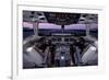 DC-10 McDonnell Douglas Cockpit-null-Framed Art Print