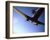 Dc-3 Airplane and Skydivers Zephyrhills, Florida, USA-null-Framed Photographic Print