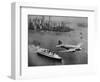 DC-3, SS Normandie, New York, 1938-Clyde Sunderland-Framed Art Print