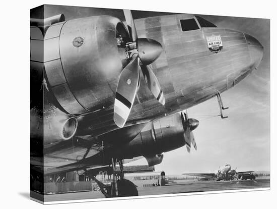 DC-3, Union Air Terminal, Burbank, California 1935-null-Stretched Canvas