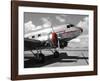 DC-3-Gasoline Images-Framed Art Print