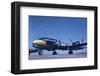 DC-6 president Truman aircraft-null-Framed Art Print