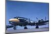 DC-6 president Truman aircraft-null-Mounted Art Print