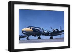 DC-6 president Truman aircraft-null-Framed Art Print