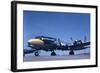 DC-6 president Truman aircraft-null-Framed Art Print