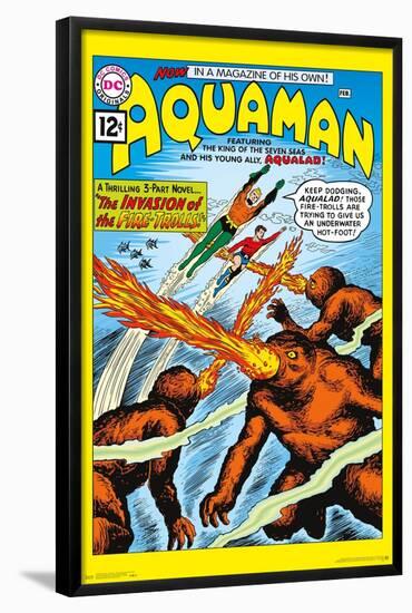 DC Comics - Aquaman - The Invasion of the Fire-Trolls-Trends International-Framed Poster