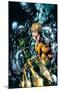 DC Comics - Aquaman - Trident-Trends International-Mounted Poster