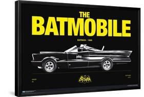 DC Comics Batman: 85th Anniversary - 1966 Batmobile-Trends International-Framed Poster