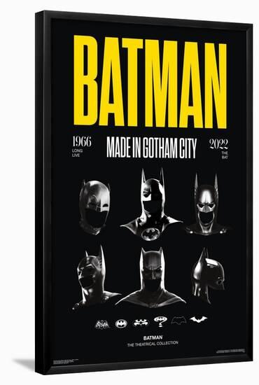 DC Comics Batman: 85th Anniversary - Made In Gotham-Trends International-Framed Poster