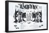 DC Comics Batman: 85th Anniversary - Masks-Trends International-Framed Poster