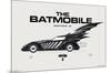 DC Comics Batman: 85th Anniversary - The Batmobile 1995-Trends International-Mounted Poster