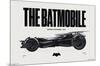 DC Comics Batman: 85th Anniversary - The Batmobile 2016-Trends International-Mounted Poster