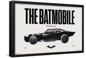 DC Comics Batman: 85th Anniversary - The Batmobile 2022-Trends International-Framed Poster