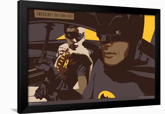 DC Comics - Batman and Robin by Russell Walks-Trends International-Framed Poster
