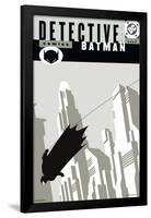 DC Comics Batman - Art Deco Skyline-Trends International-Framed Poster