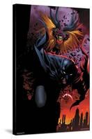 DC Comics Batman - Batman and Robin Attack-Trends International-Stretched Canvas
