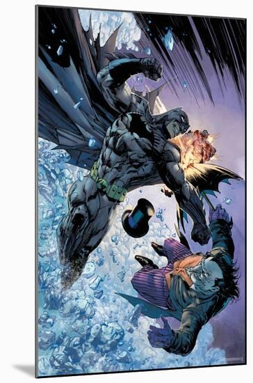 DC Comics Batman - Batman Fighting The Penguin-Trends International-Mounted Poster