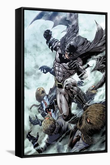 DC Comics Batman - Batman Fighting The Scarecrow-Trends International-Framed Stretched Canvas