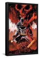 DC Comics Batman - Batman with Bones-Trends International-Framed Poster