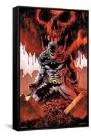 DC Comics Batman - Batman with Bones-Trends International-Framed Stretched Canvas