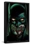 DC Comics Batman - Batman with Stitched Lips-Trends International-Framed Poster