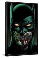 DC Comics Batman - Batman with Stitched Lips-Trends International-Framed Poster