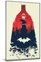 DC Comics Batman - Cape-Trends International-Mounted Poster