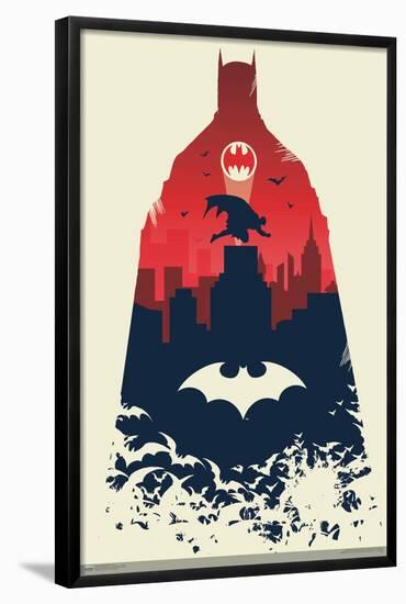 DC Comics Batman - Cape-Trends International-Framed Poster