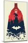 DC Comics Batman - Cape-Trends International-Mounted Poster
