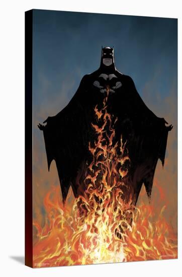 DC Comics Batman - Fire-Trends International-Stretched Canvas