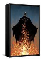 DC Comics Batman - Fire-Trends International-Framed Stretched Canvas