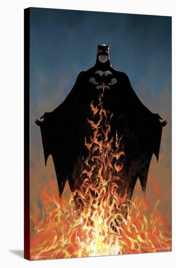 DC Comics Batman - Fire-Trends International-Stretched Canvas